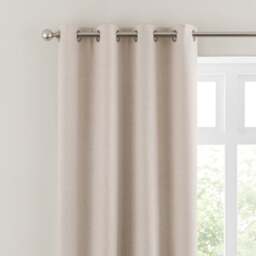 Calista Eyelet Curtains (Blackout Available)