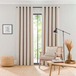 Calista Eyelet Curtains (Blackout Available) - thumbnail 2