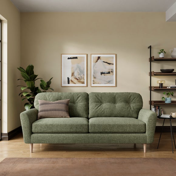Sven Soft Texture Chenille 4 Seater Sofa - image 1