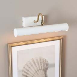 Remi Scalloped 2 Light Adjustable Picture Wall Light - thumbnail 1