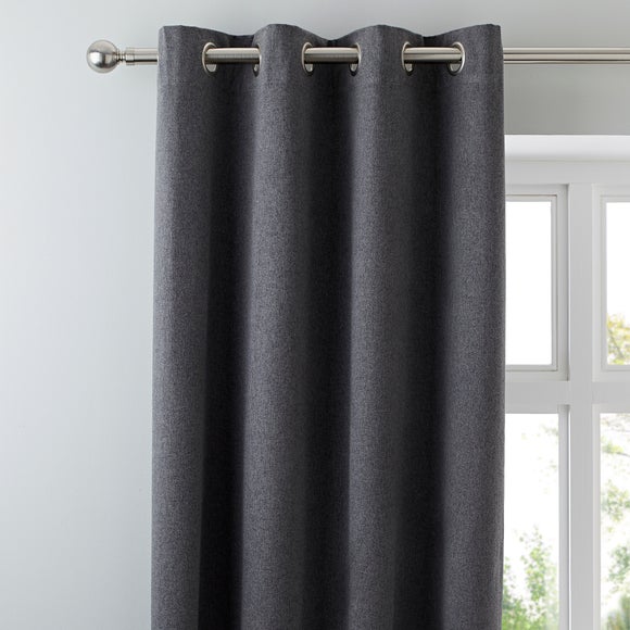 Luna Brushed Eyelet Curtains (Blackout Available) - image 1