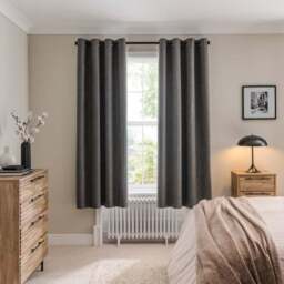 Luna Brushed Eyelet Curtains (Blackout Available) - thumbnail 4