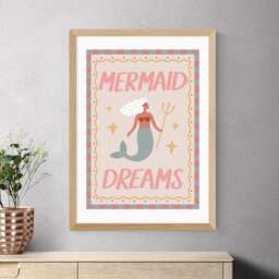East End Prints Mermaid Dreams by Kid of the Village - thumbnail 1