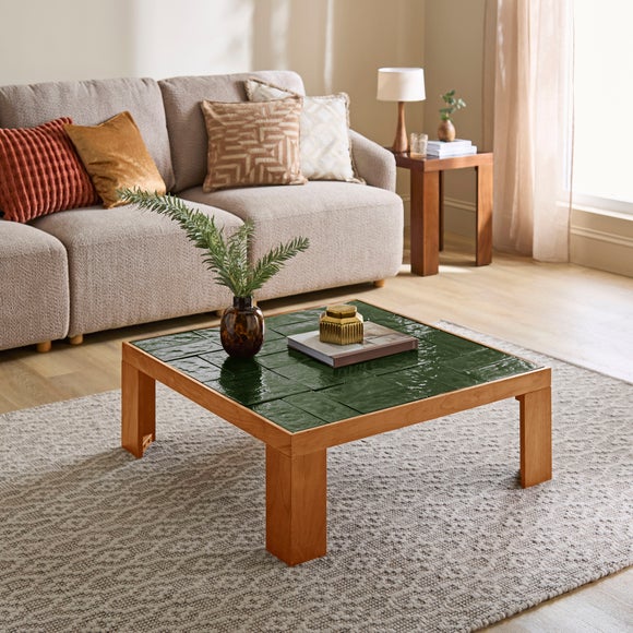 Lavina Glass Tiled Coffee Table - image 1