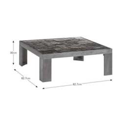 Lavina Glass Tiled Coffee Table - thumbnail 6