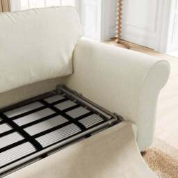Flori Chunky Chenille 2 Seater Sofa Bed - thumbnail 3