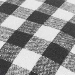 Yard Barton Check Cotton Square Cushion - thumbnail 3