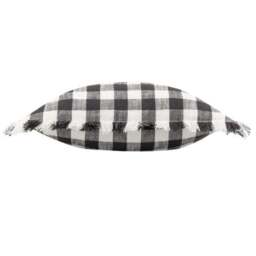 Yard Barton Check Cotton Square Cushion - thumbnail 2