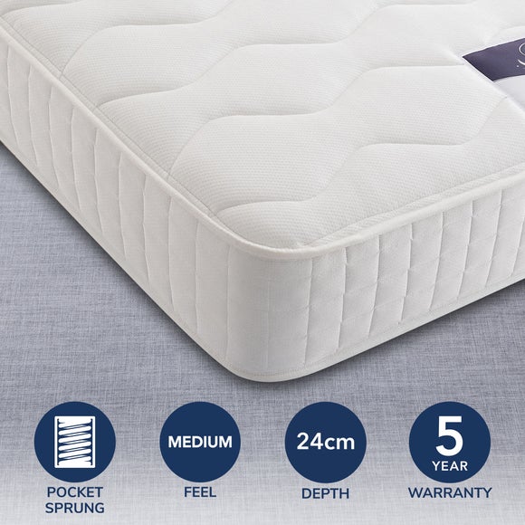 Silentnight Medium to Firm 1000 Pocket Sprung Mattress - image 1
