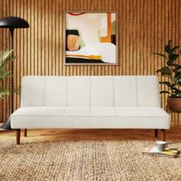 Niko Boucle 3 Seater Clic Clac Sofa Bed - thumbnail 1