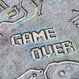 Catherine Lansfield Game Over Fleece Duvet Cover and Pillowcase Set - thumbnail 4