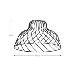 Austin Industrial Easy Fit Pendant Shade - thumbnail 4