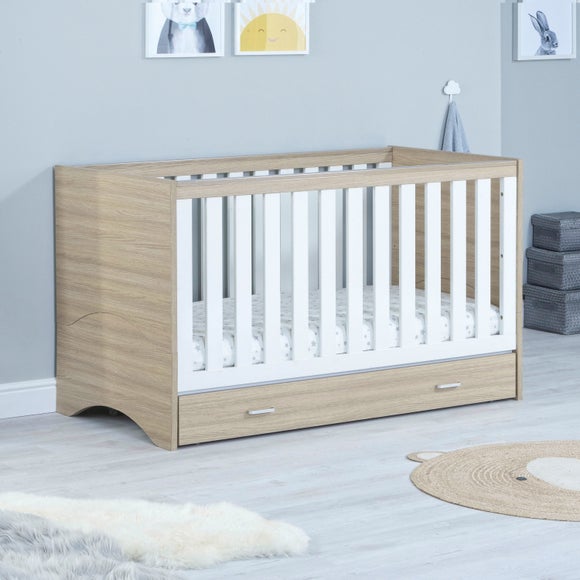 Babymore Veni Cot Bed with Drawer - image 1