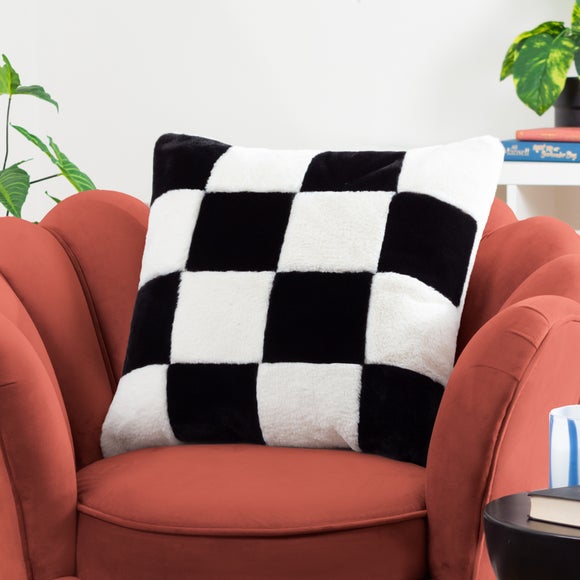 Heya Home Cozee Check Square Cushion - image 1