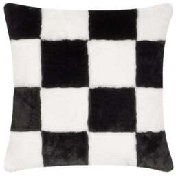 Heya Home Cozee Check Square Cushion - thumbnail 2