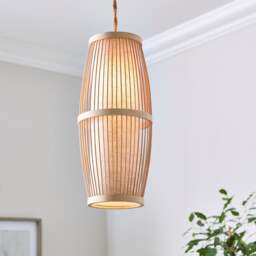 Kiva Bamboo Easy Fit Pendant Shade