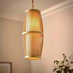 Kiva Bamboo Easy Fit Pendant Shade - thumbnail 2