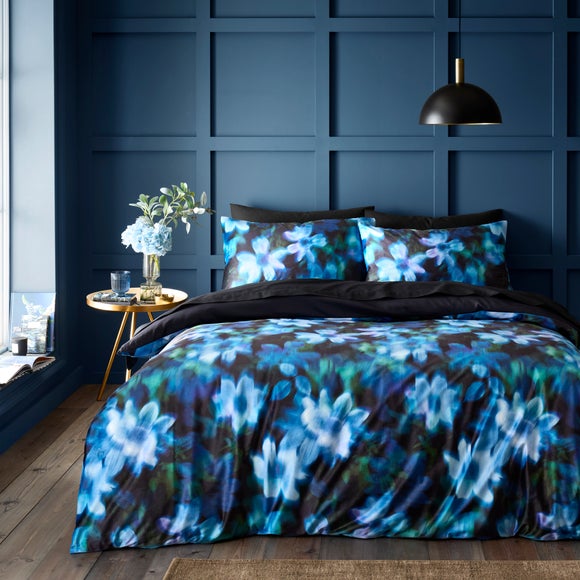 Palm House Ditsy Velour Duvet Cover & Pillowcase Set - image 1
