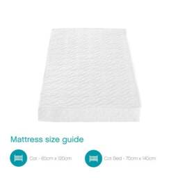 Tutti Bambini Pocket Sprung Cot Mattress - thumbnail 4