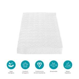Tutti Bambini Pocket Sprung Cot Mattress - thumbnail 1