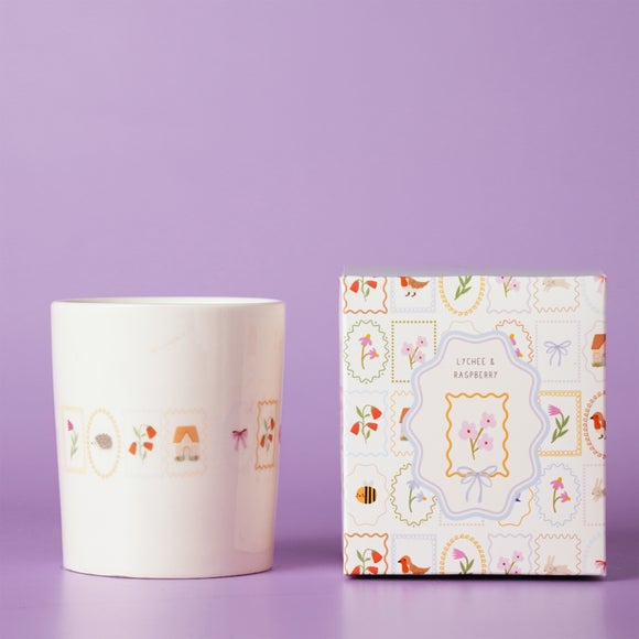 Love Life Lychee & Raspberry Ceramic Candle - image 1