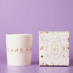 Love Life Lychee & Raspberry Ceramic Candle - thumbnail 1