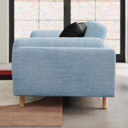 Newton Chunky Tonal Weave 2 Seater Sofa - thumbnail 2