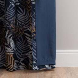 Leaf Jacquard Eyelet Curtains - thumbnail 6