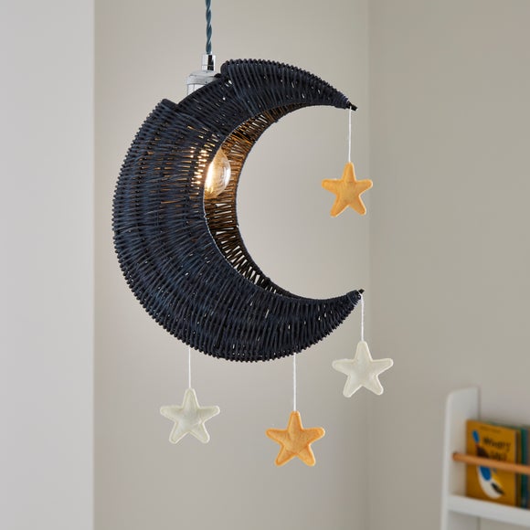 Moon and Stars Easy Fit Pendant Shade - image 1