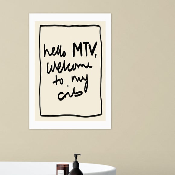 East End Prints Hello MTV Print - image 1