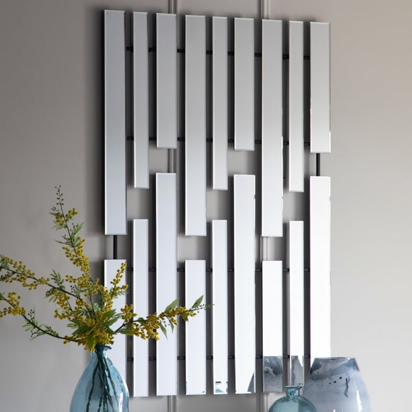 Cedar & Sage Ossett Art Deco Rectangle Wall Mirror - image 1