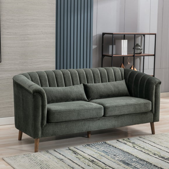 Image Furnishings Charlotte Velvet 3 Seater Sofa - image 1