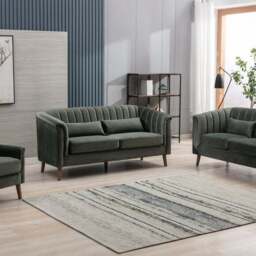 Image Furnishings Charlotte Velvet 3 Seater Sofa - thumbnail 2