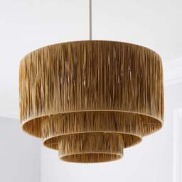 Ruolan Raffia 3 Tier Pendant Shade - thumbnail 2