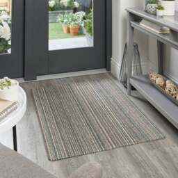 Marvel Striped Washable Cotton Utility Mat