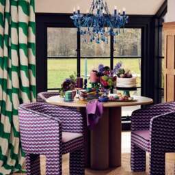 Alora 4 Seater Round Dining Table - thumbnail 5