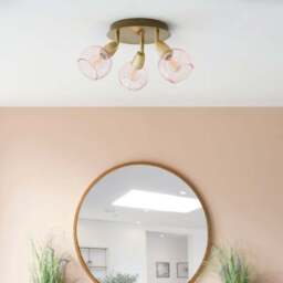 Tia 3 Light Semi Flush Spotlight - thumbnail 4