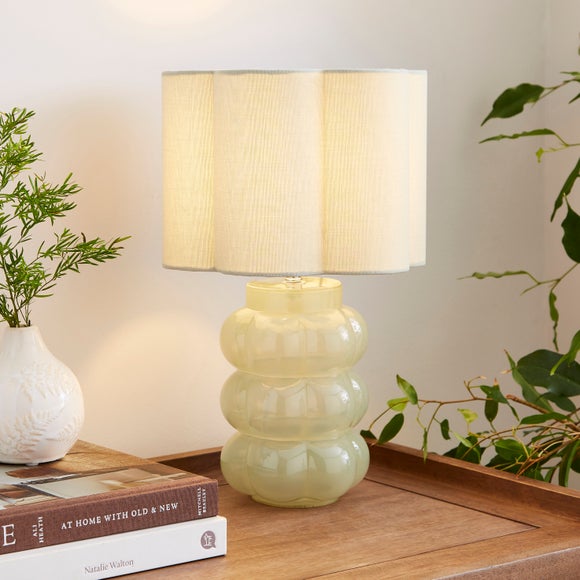 Emmie Bobble Glass Table Lamp