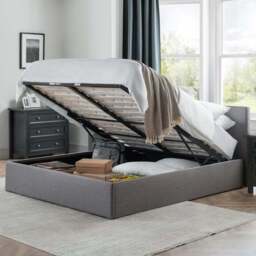 Rialto Fabric Ottoman Bed Frame - thumbnail 2