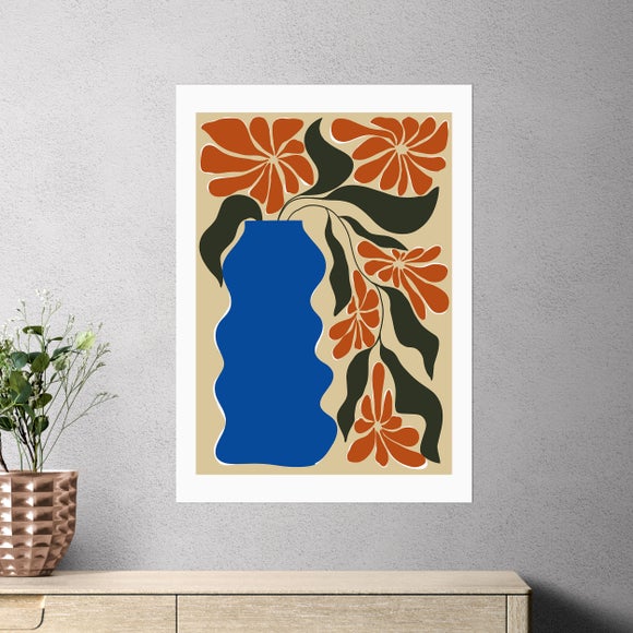 East End Prints Tropical Flower Pot by Miho Art Studio - image 1