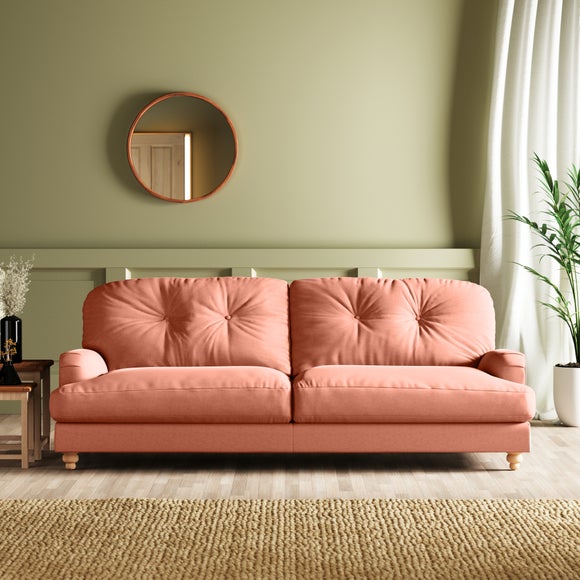 Martha Vintage Velvet 4 Seater Sofa - image 1