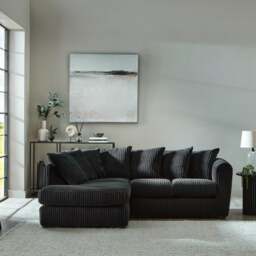 Blake Jumbo Cord Corner Sofa - thumbnail 1