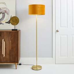Clara Metal Floor Lamp Base - thumbnail 6