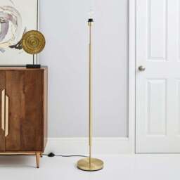 Clara Metal Floor Lamp Base - thumbnail 2