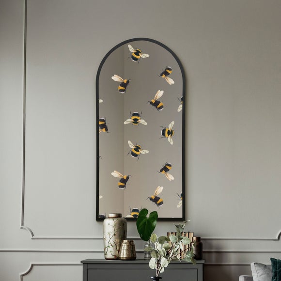 Typis Arched Bumble Bee Wall Mirror - image 1