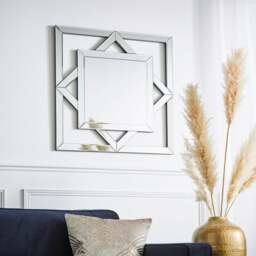 Luxe Geo Square Wall Mirror - thumbnail 1