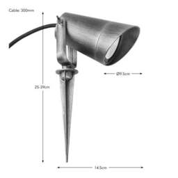 Raven Industrial Adjustable Outdoor LED Floor Light - thumbnail 5