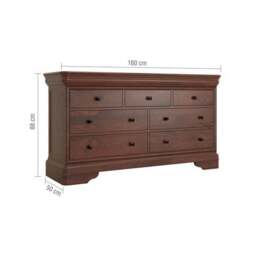 Willis and Gambier Antoinette Wide 7 Drawer Chest - thumbnail 5