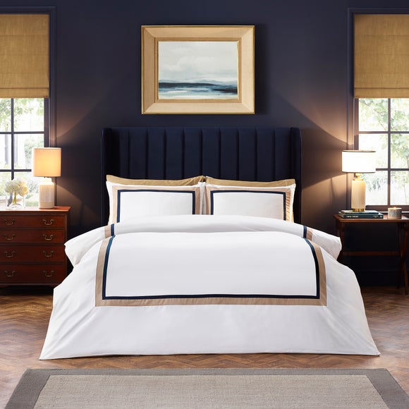 Dorma Alderton 100% Cotton Sateen Duvet Cover & Pillowcase Set - image 1