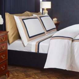 Dorma Alderton 100% Cotton Sateen Duvet Cover & Pillowcase Set - thumbnail 4